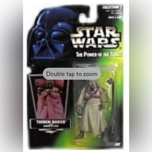 Star Wars The Power Of The Force Tusken Raider with Gaderffii Stick Figure.